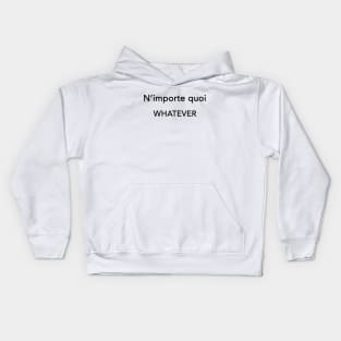 Whatever Kids Hoodie